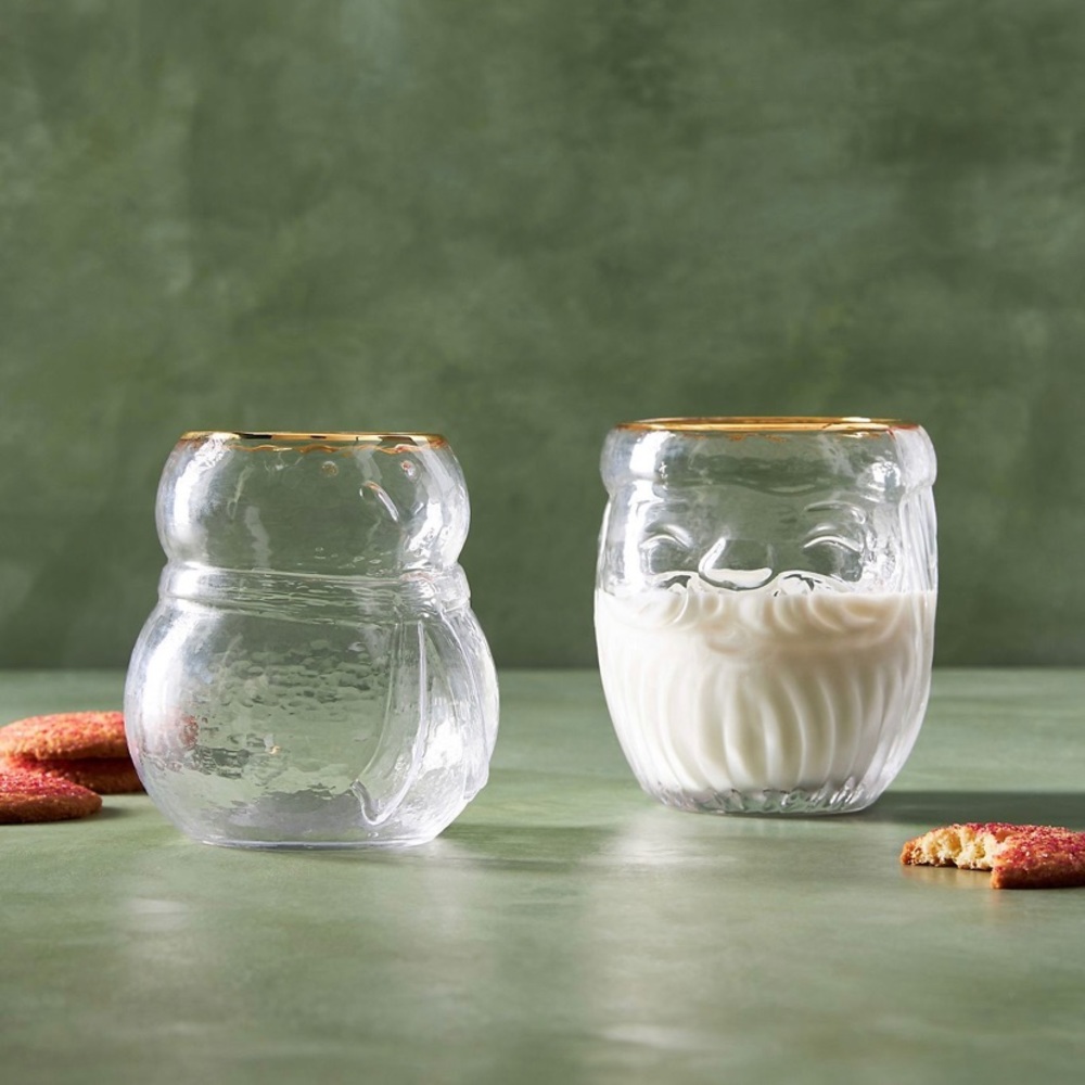 Anthropologie Santa Claus North Pole Juice Glass - Picture 16 of 16